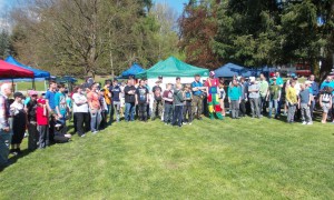 Nástup soutěžících